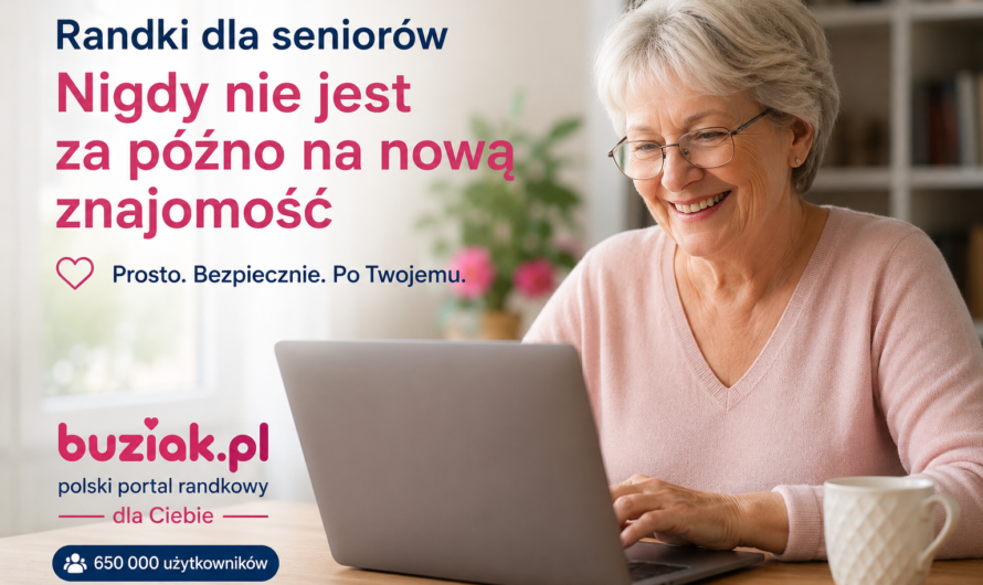 Randki dla seniorów – czy po 60. roku życia można łatwo poznać kogoś przez internet?